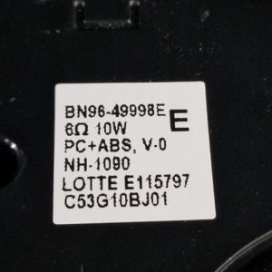Ensemble haut parleurs télé Samsung TU55CU7105K Référence: BN96-49998E – Image 3