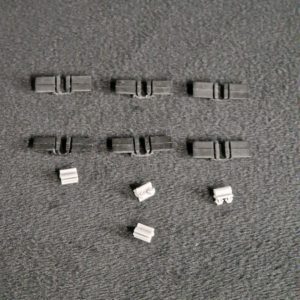 Ensemble de 6 clips de maintien du carter arrière Télé Lg 55EG920V-ZA